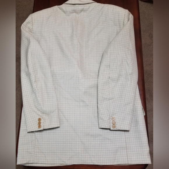 Enrico Coveri Italian Men's Classic Checkered Blazer - Picture 11 of 15